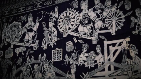 侗族蓝靛染:蓝与白的惊艳碰撞