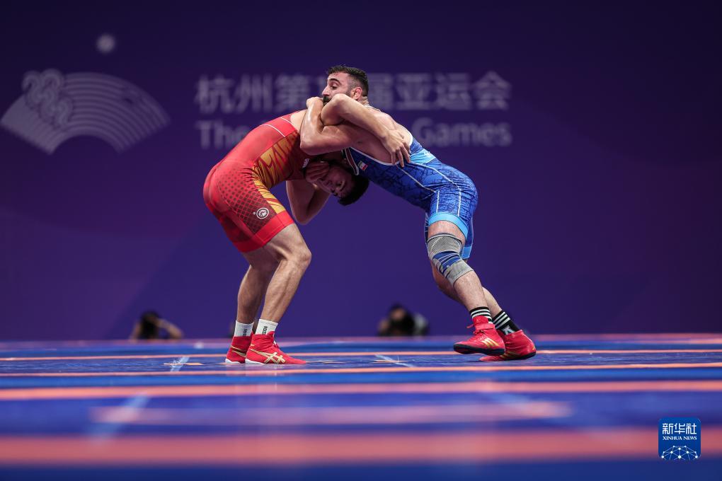 摔跤——男子自由式97公斤级赛况-新华网