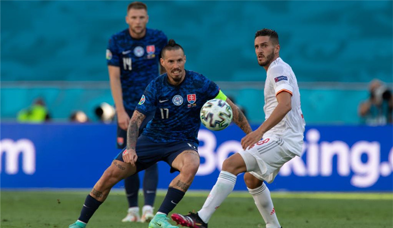 欧锦赛:西班牙队晋级16强