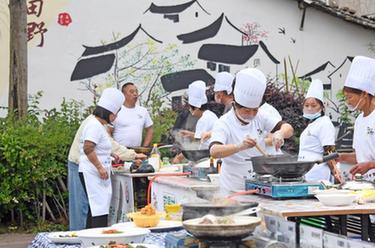 浙江仙居:乡村厨艺大比拼