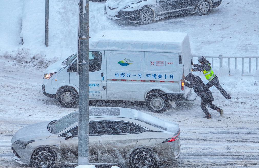 山东多地降雪