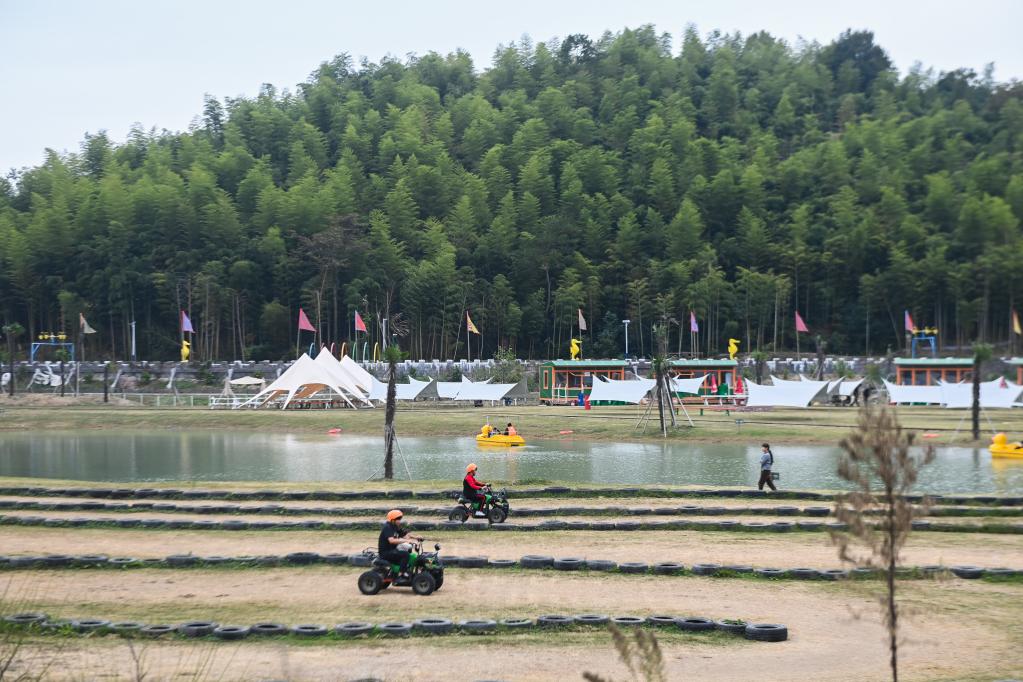 新华全媒+丨昔日“矿山村”变身乡村旅游网红地