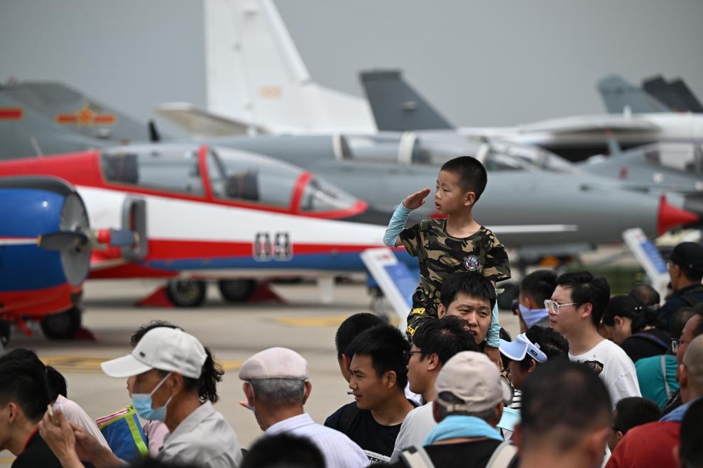 空军航空开放活动·长春航空展迎来首个公众日